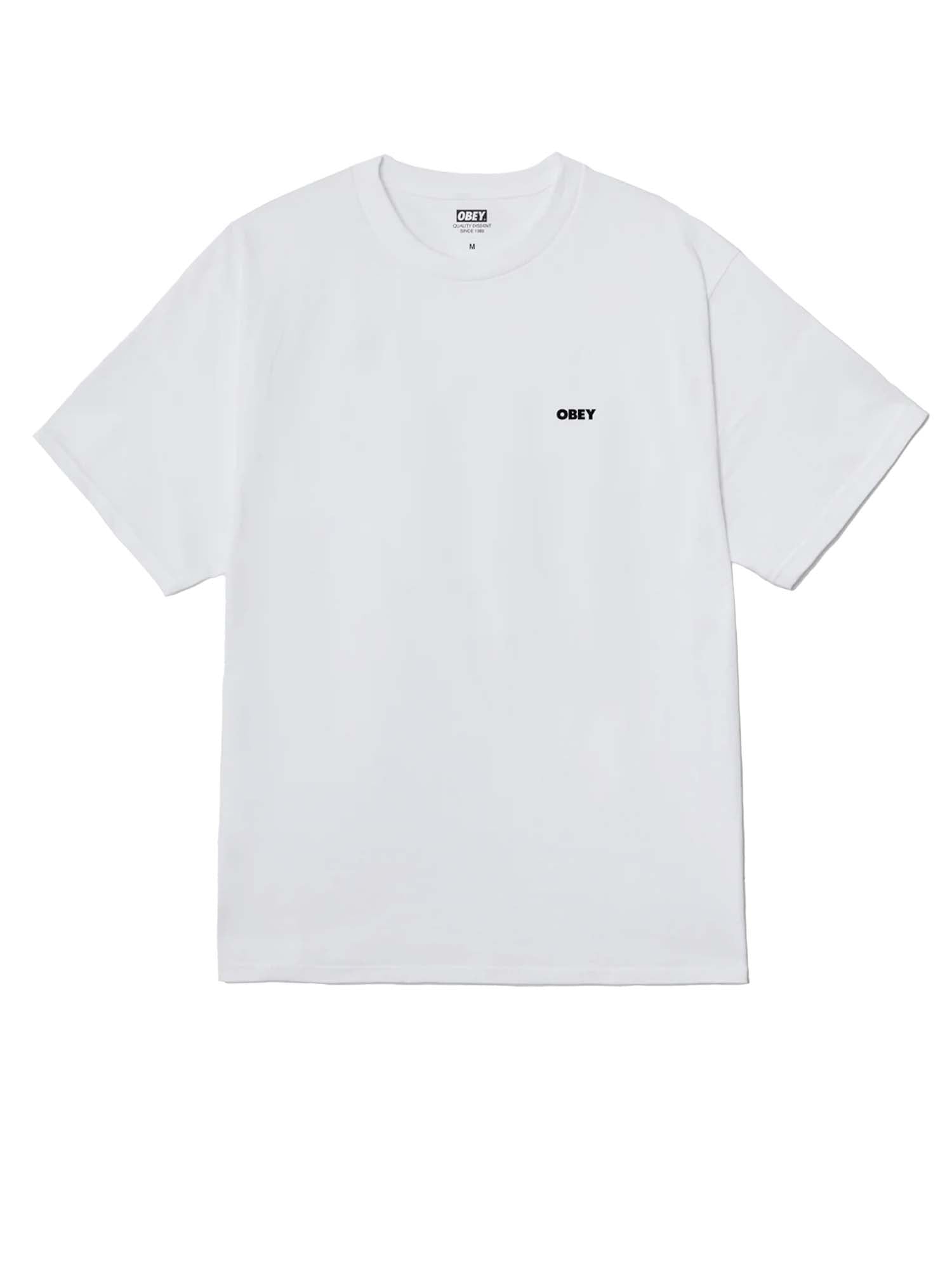 Obey Always Watching Classic T-Shirt Bianco