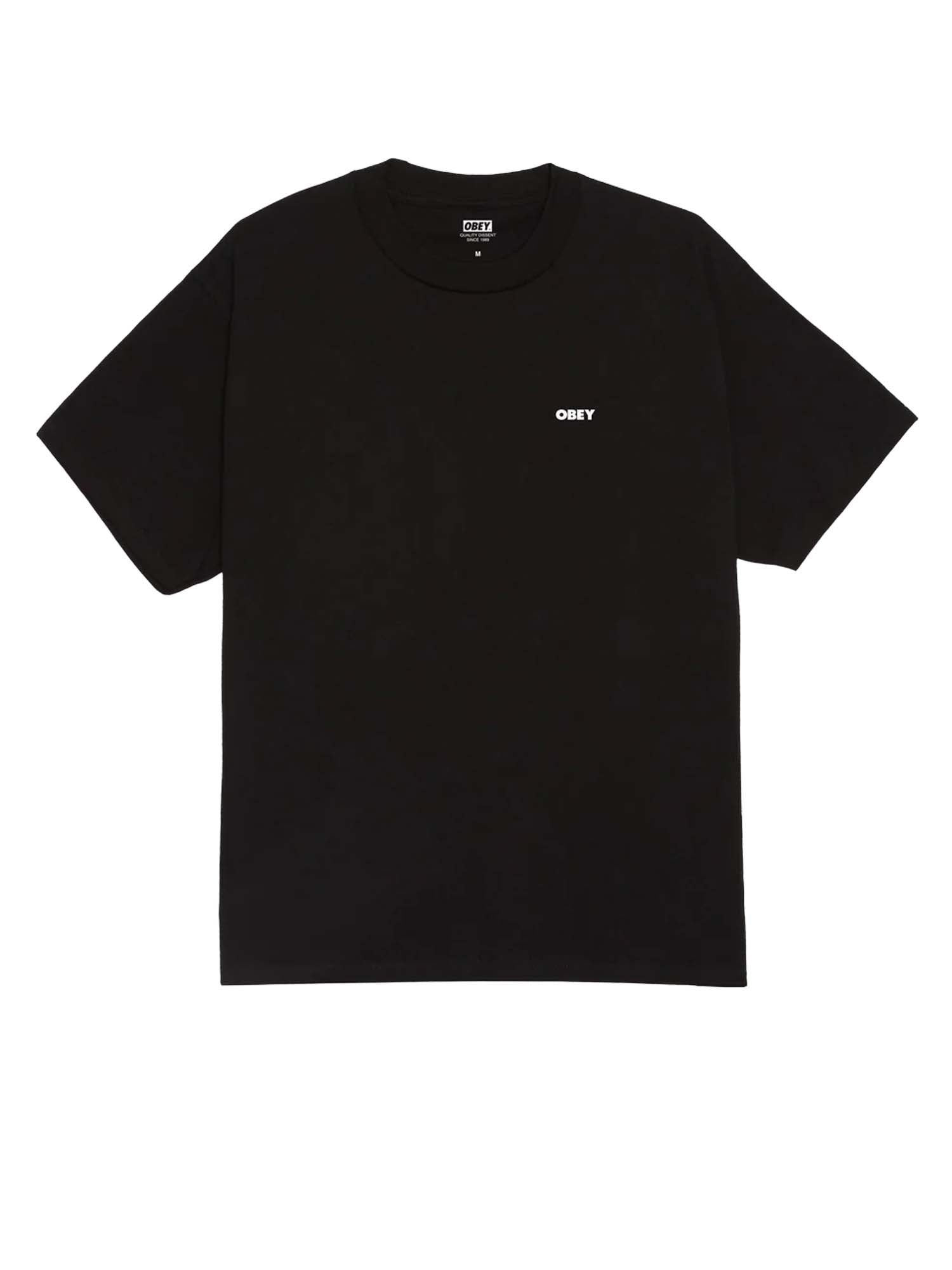 Obey Peep Hole Classic T-Shirt Nero