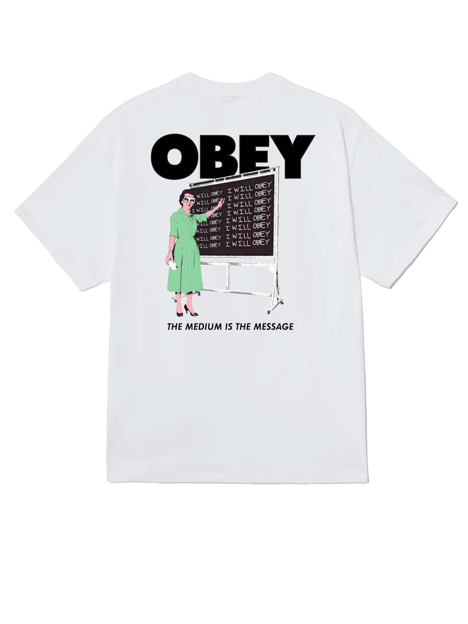 Obey I Will Classic T-Shirt Bianco