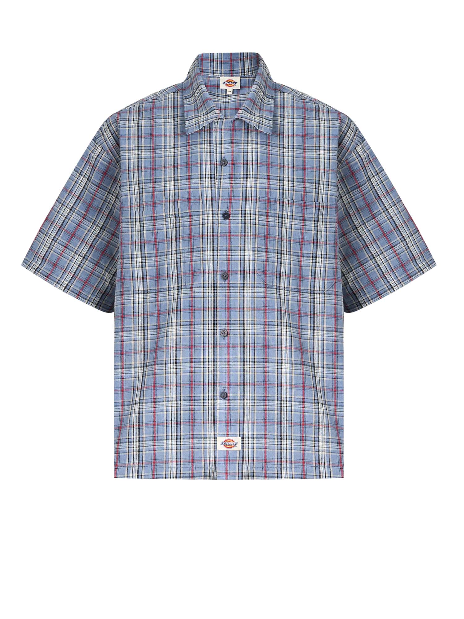 Dickies Camicia a maniche corte Springdale Button-Up Blu