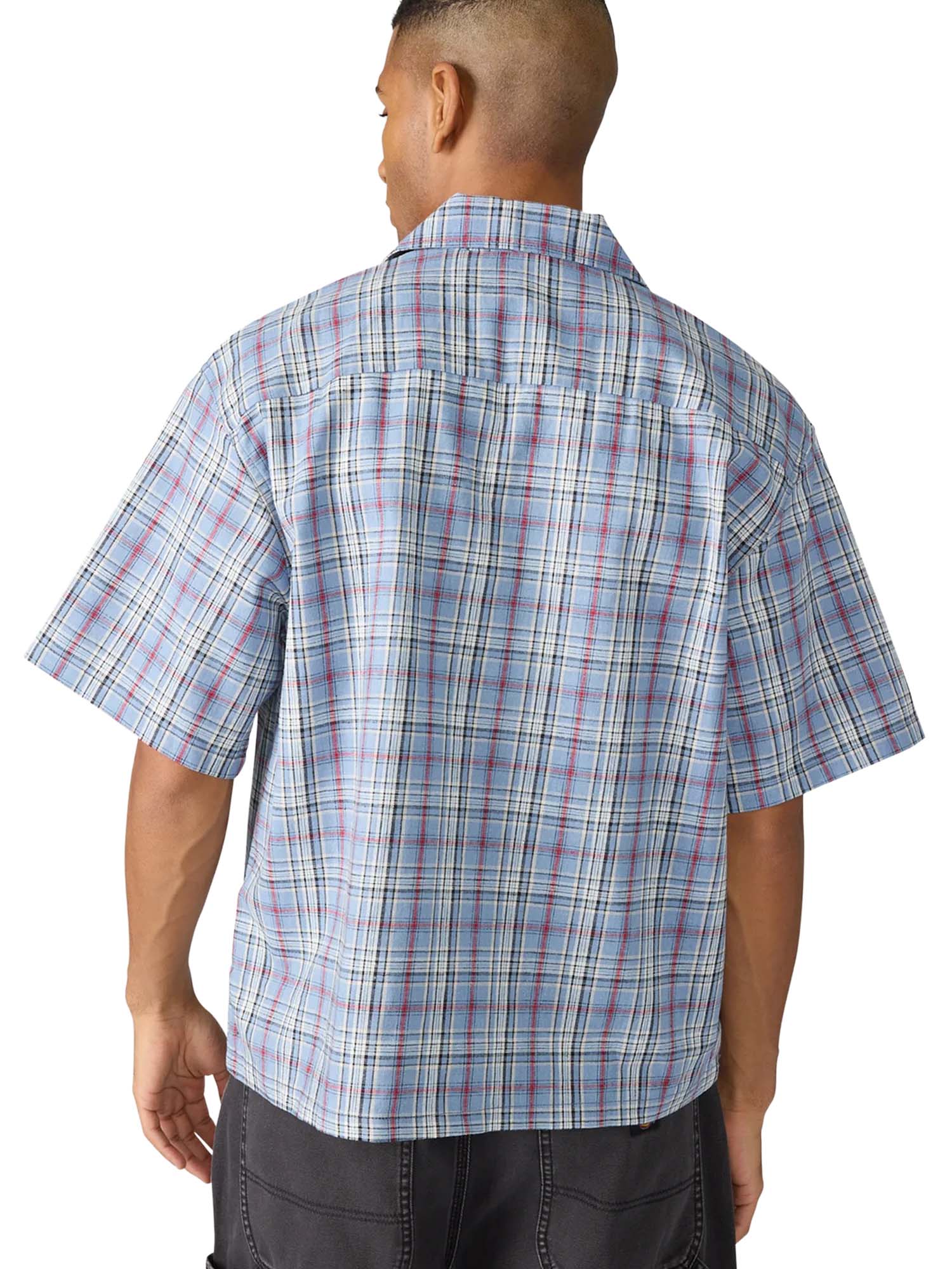 Dickies Camicia a maniche corte Springdale Button-Up Blu