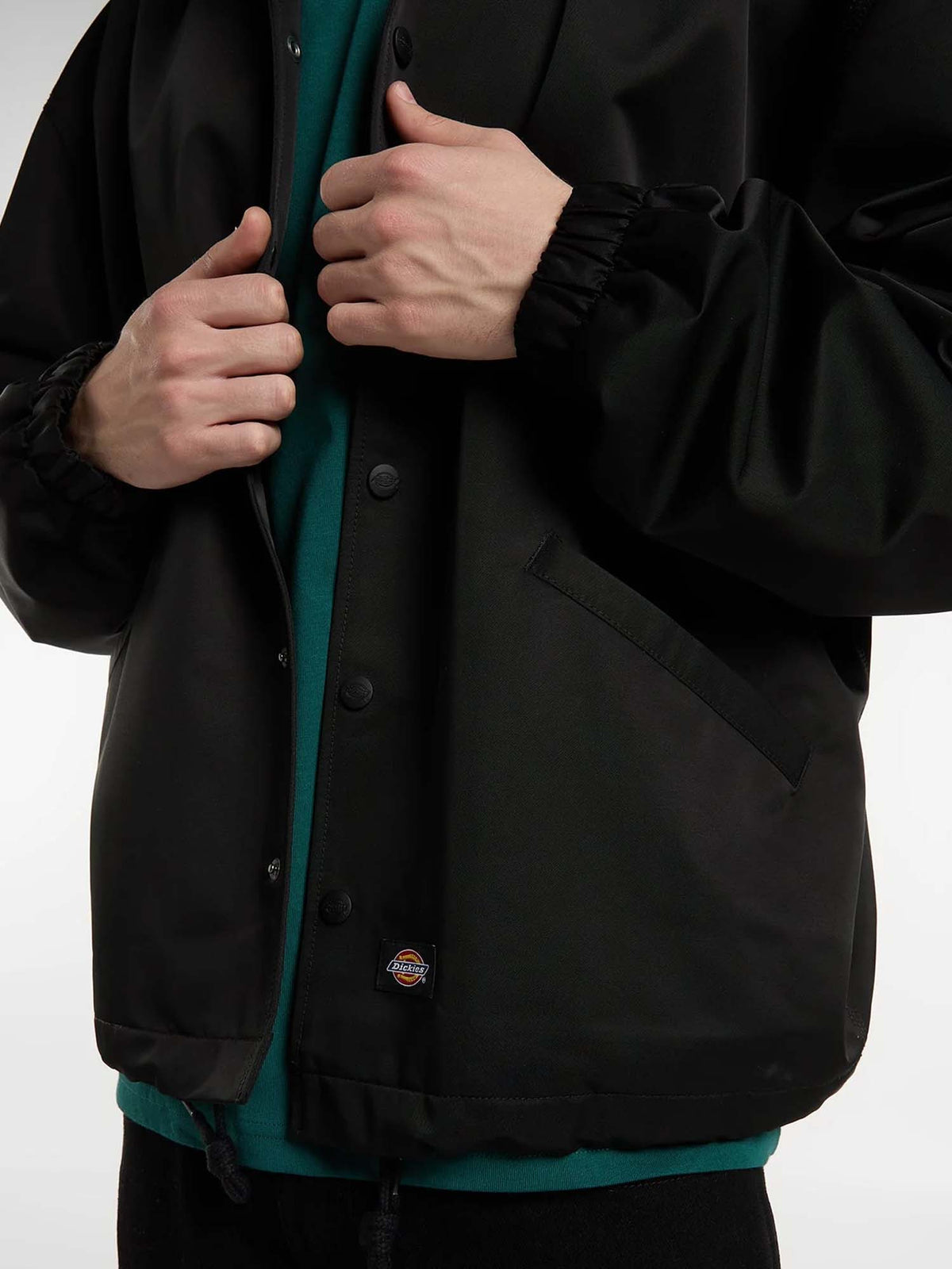 Dickies Giacca coach Parks Nero