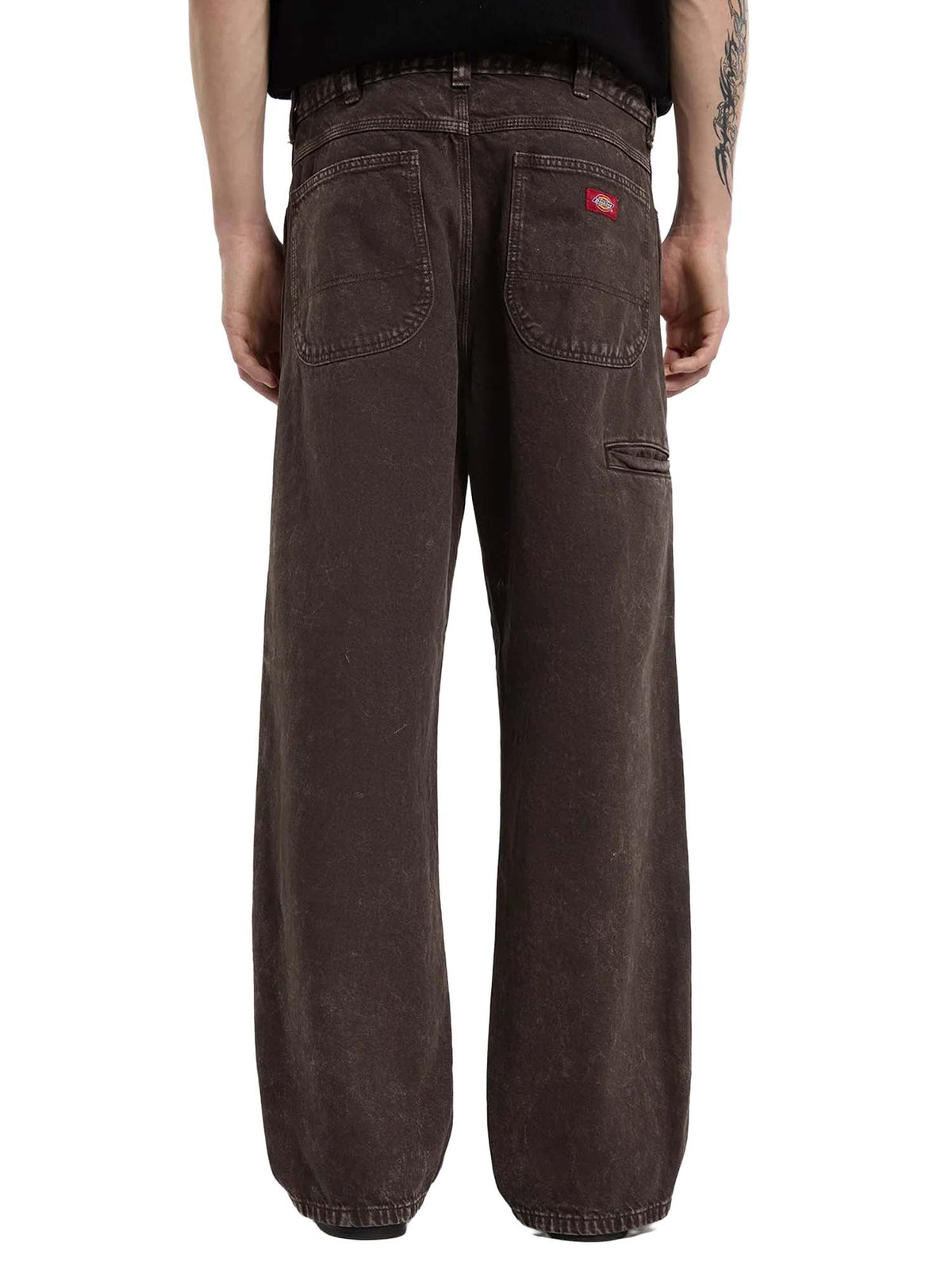 Dickies Jeans dritti double knee loose Marrone