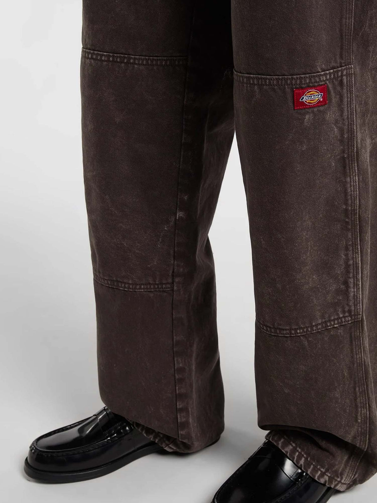 Dickies Jeans dritti double knee loose Marrone