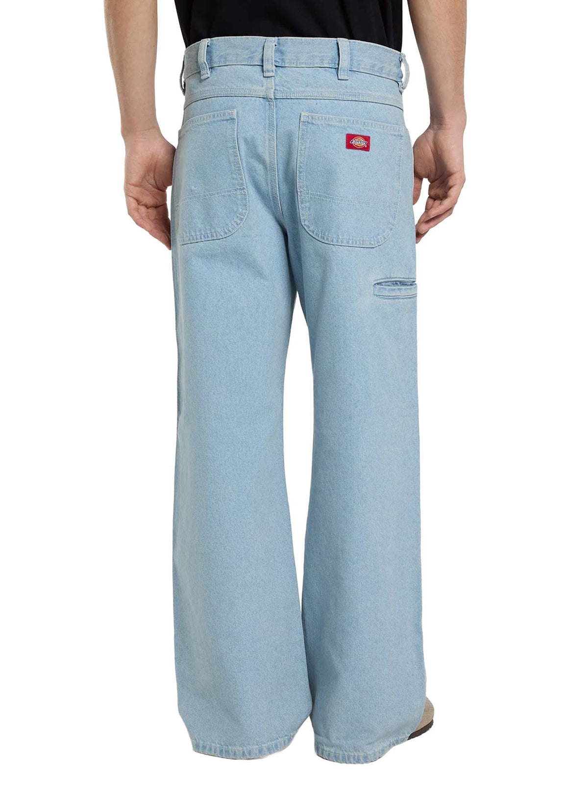 Dickies Jeans dritti double knee loose Blu