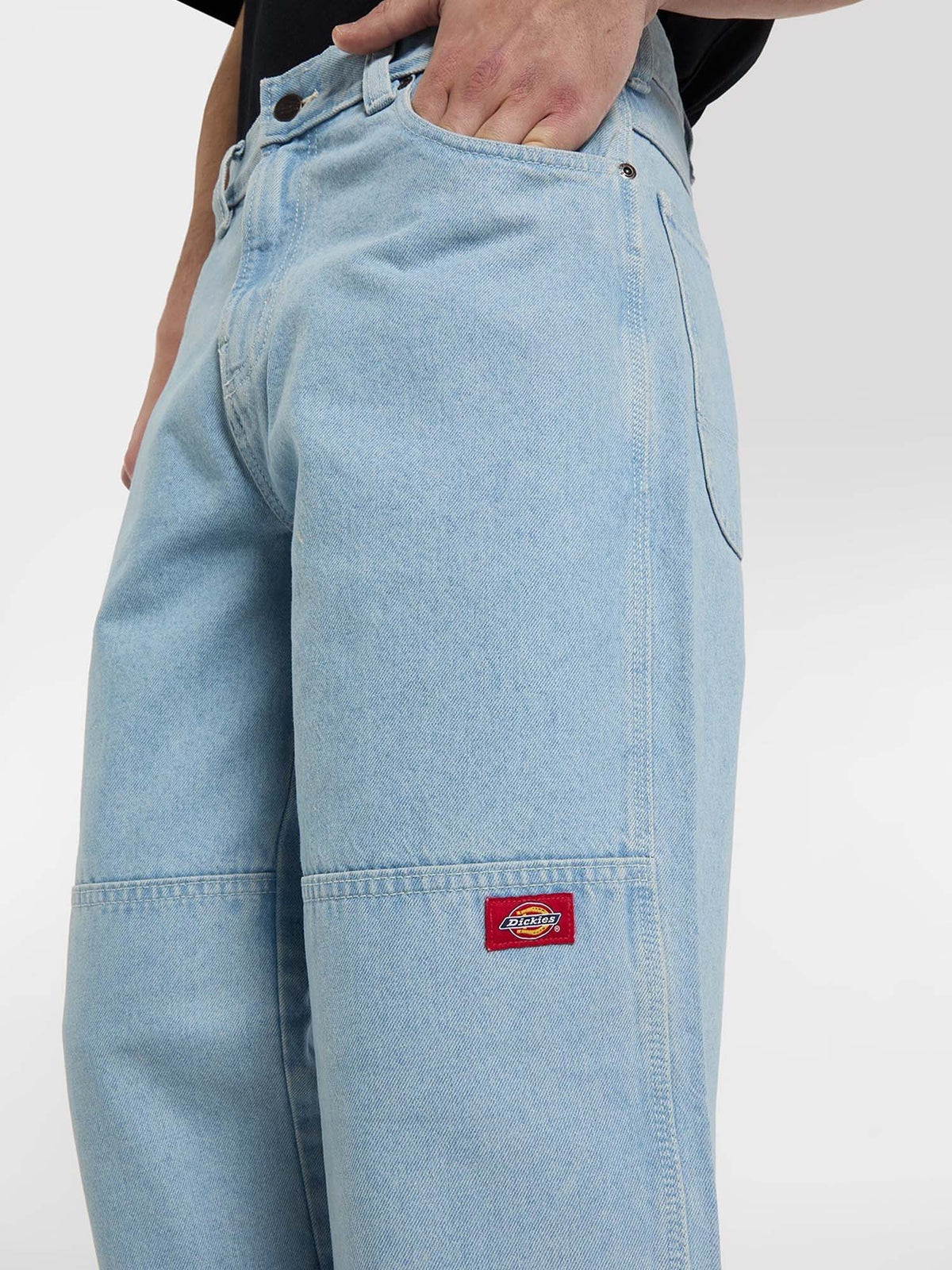 Dickies Jeans dritti double knee loose Blu