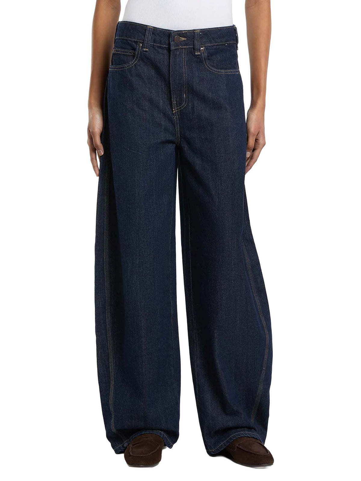 Dickies Jeans barrel a vita bassa Maricopa Blu