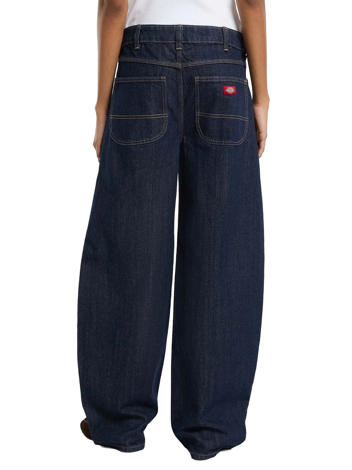Dickies Jeans barrel a vita bassa Maricopa Blu