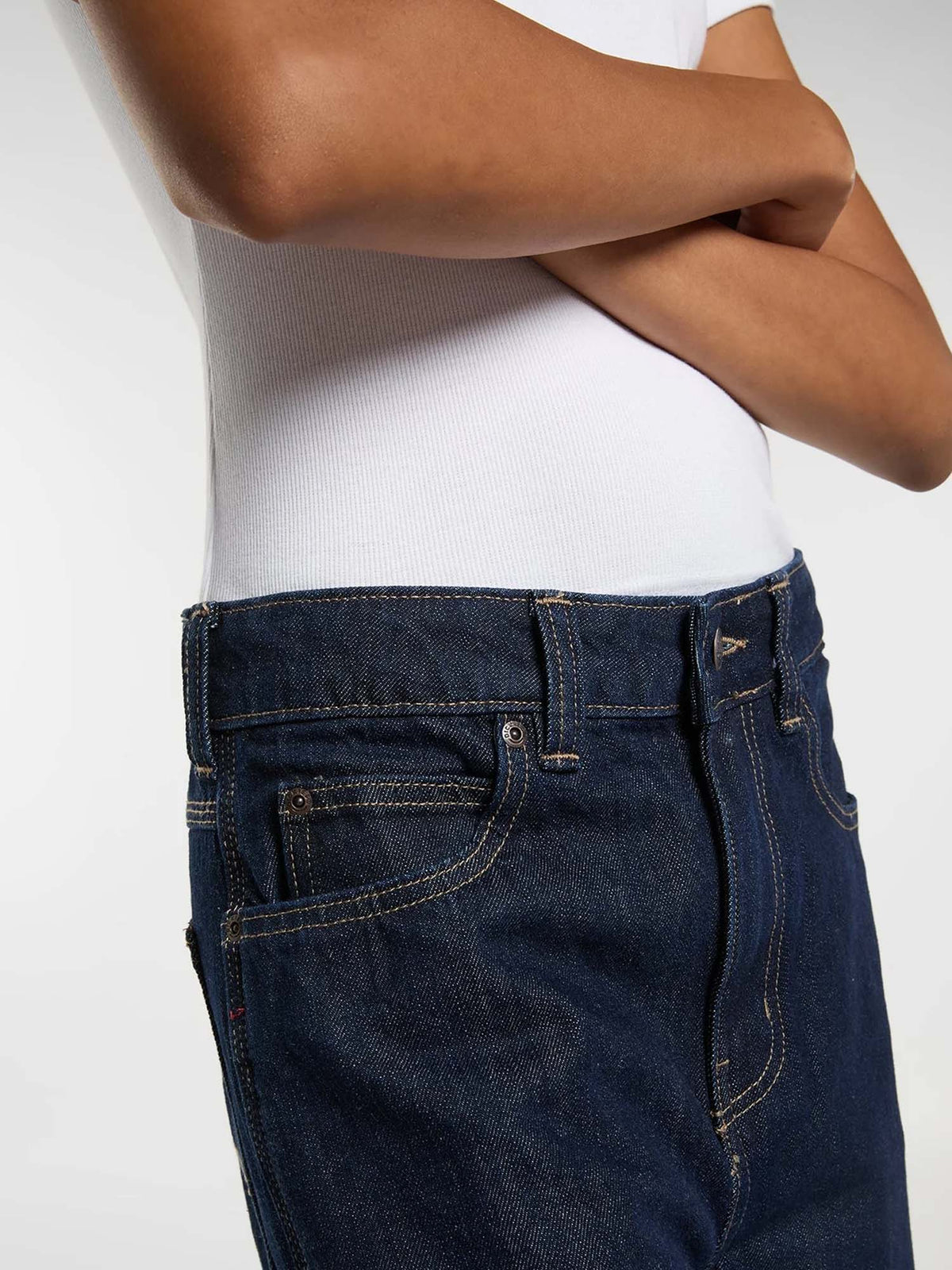 Dickies Jeans barrel a vita bassa Maricopa Blu