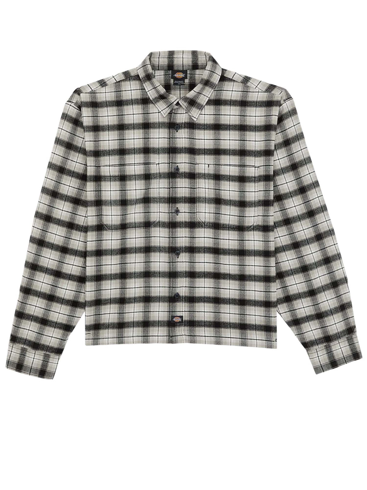 Dickies Camicia in flanella corta in vita Jerome Nero