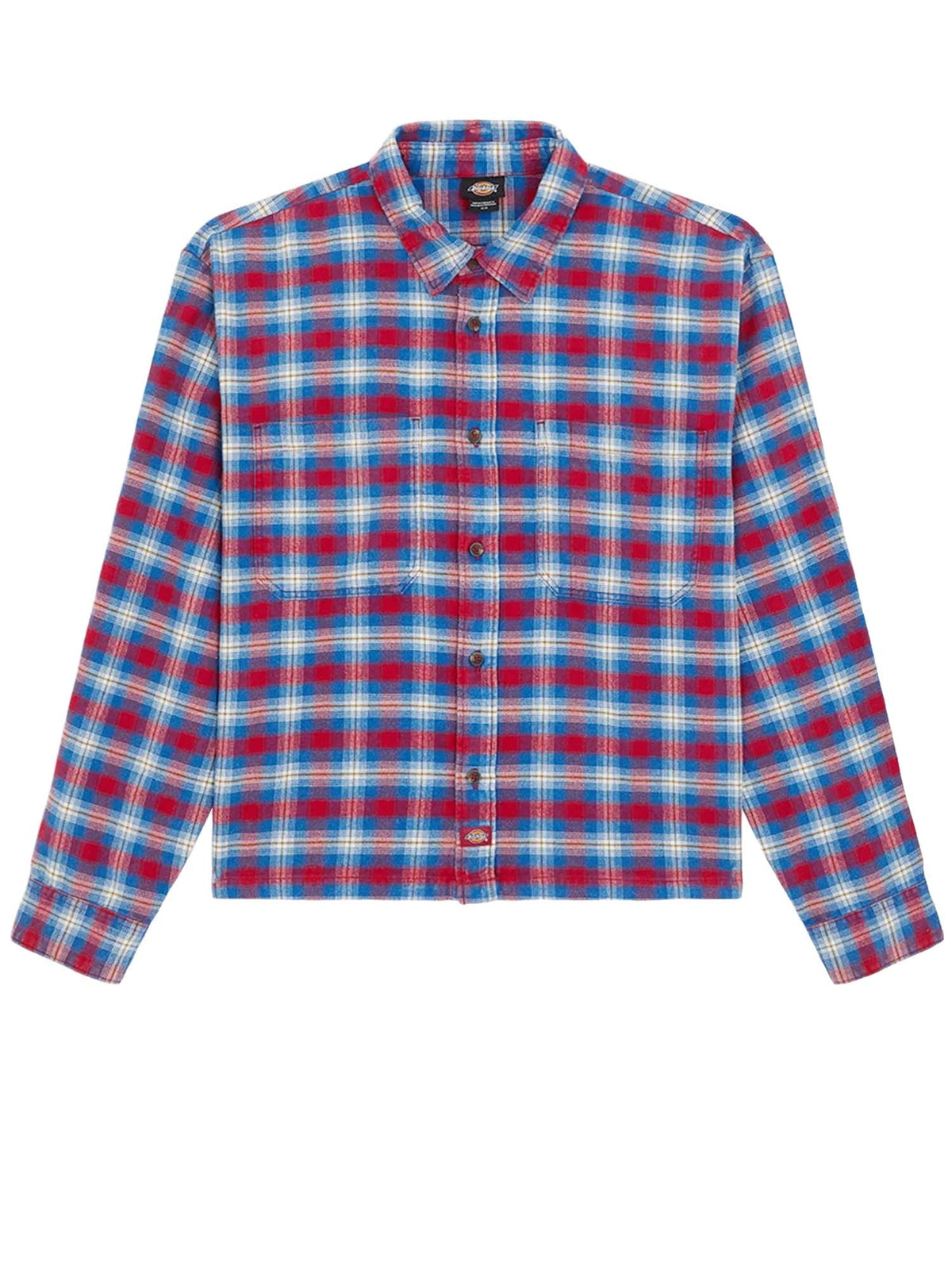 Dickies Camicia in flanella corta in vita Jerome Rosso