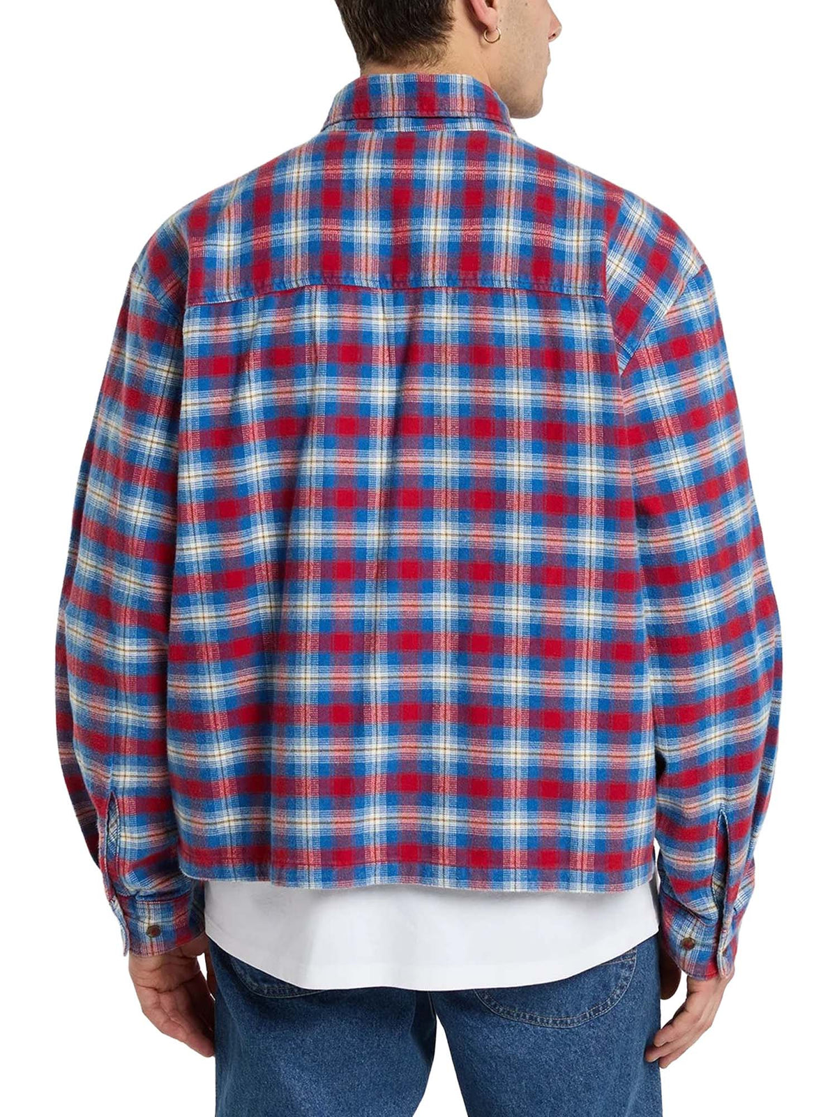 Dickies Camicia in flanella corta in vita Jerome Rosso