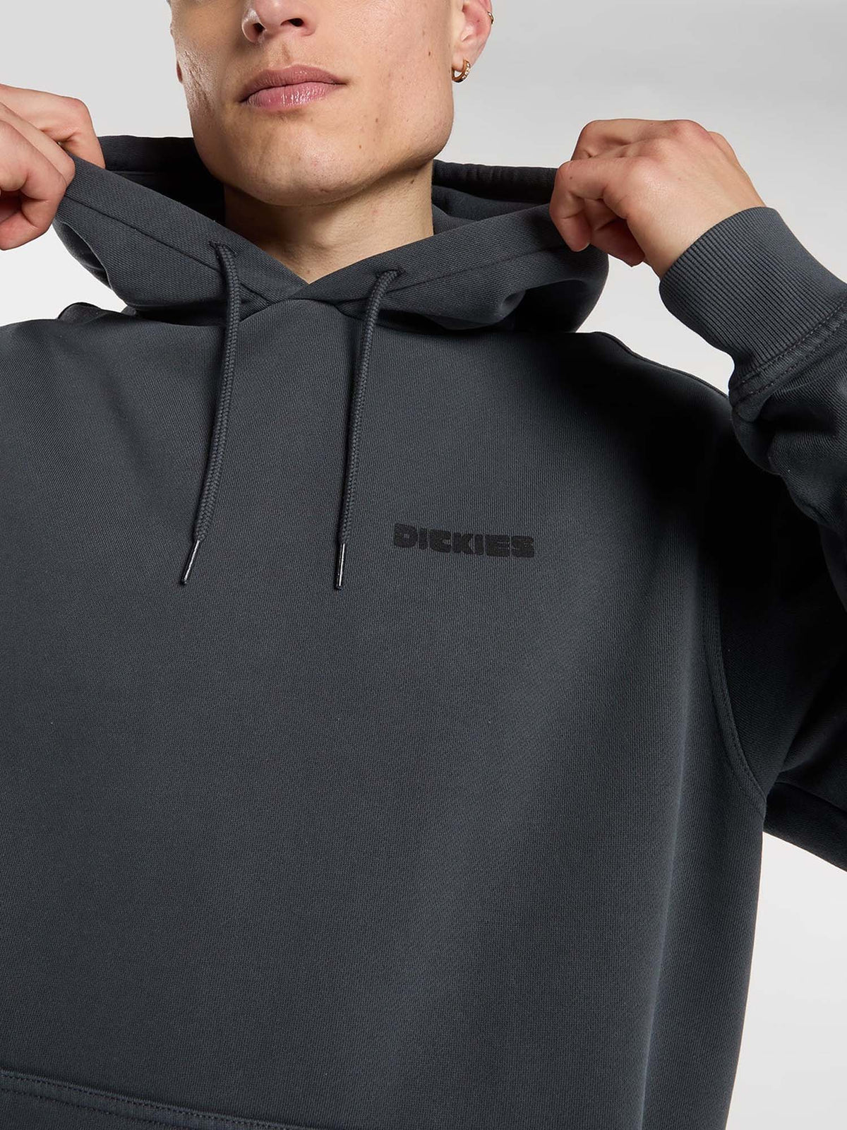 Dickies Felpa con cappuccio McDermitt Grigio