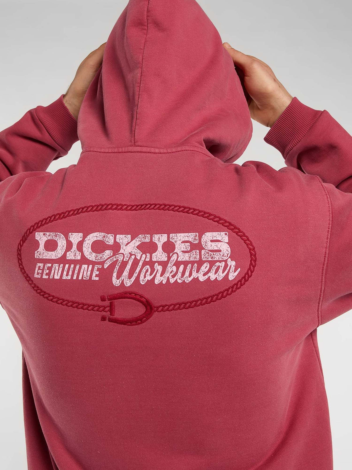 Dickies Felpa con cappuccio Avondale Rosso