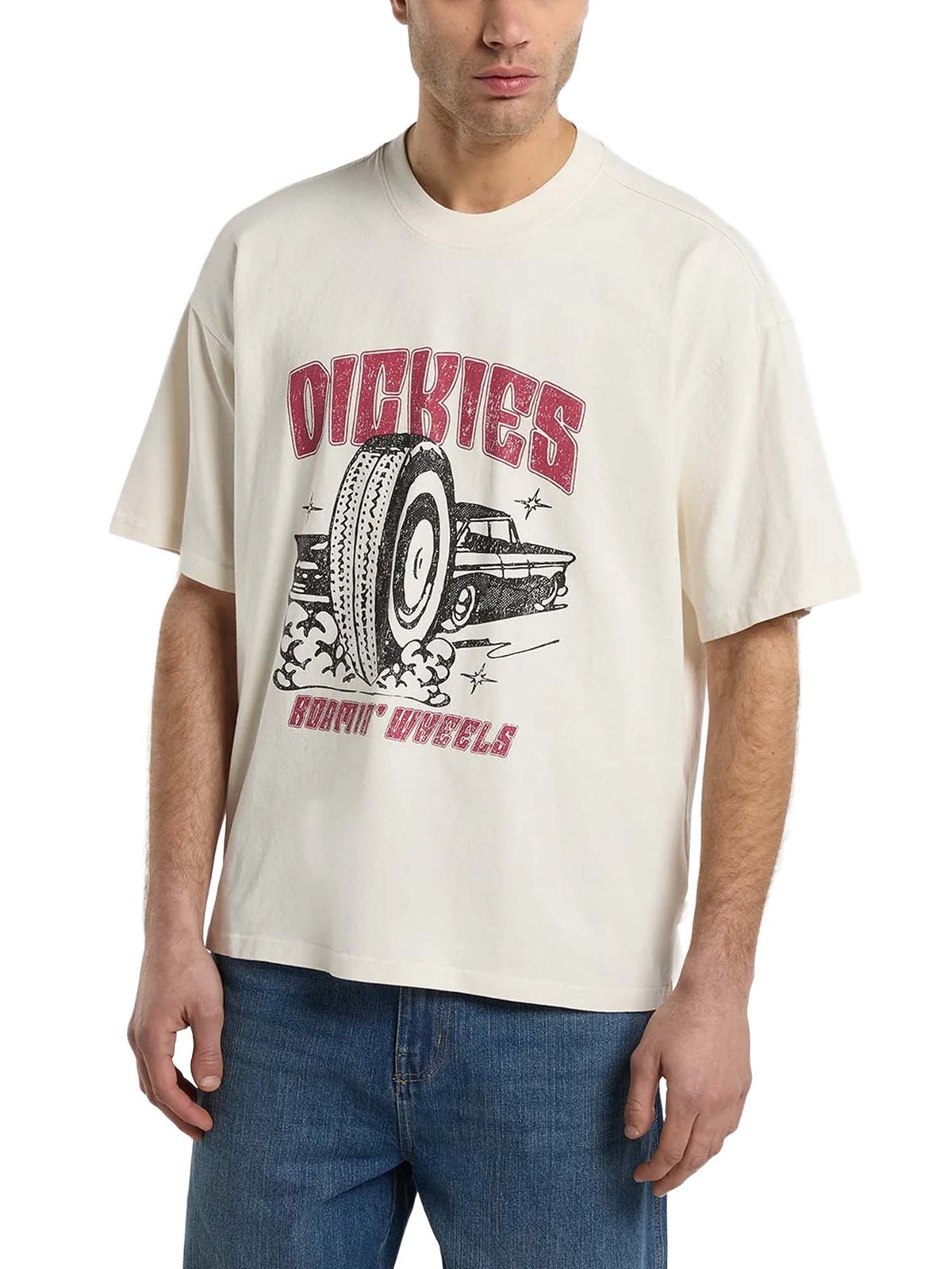 Dickies T-shirt di peso medio Titusville Bianco
