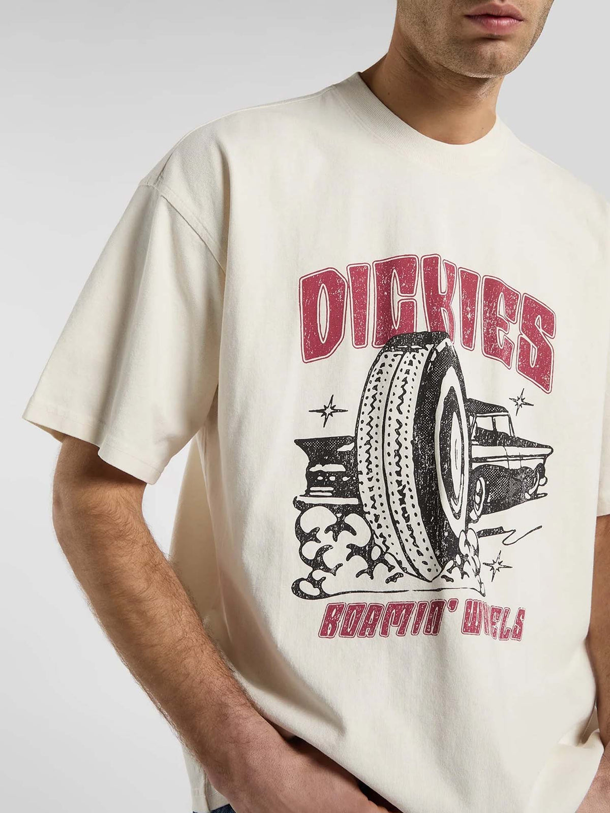 Dickies T-shirt di peso medio Titusville Bianco
