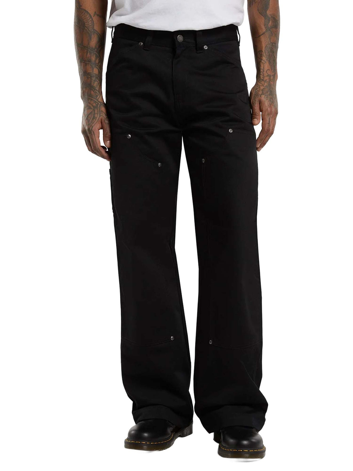 Dickies Pantaloni in policotone loose Chap Nero