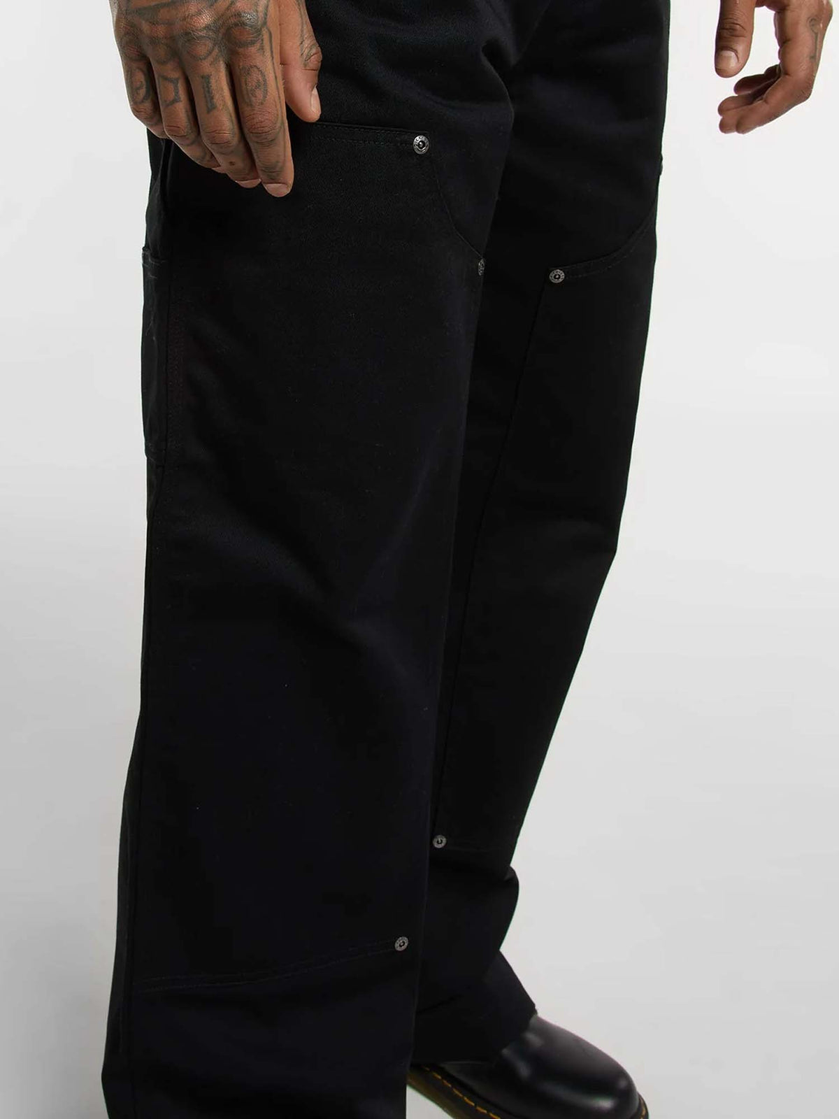 Dickies Pantaloni in policotone loose Chap Nero