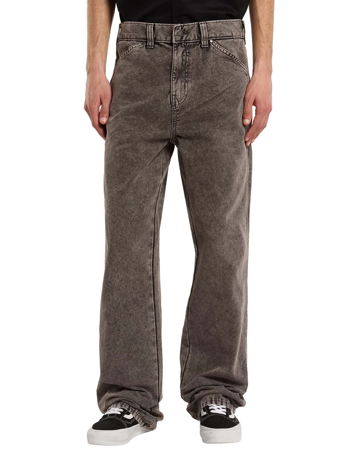 Dickies Pantaloni in tela dritti Houck Grigio