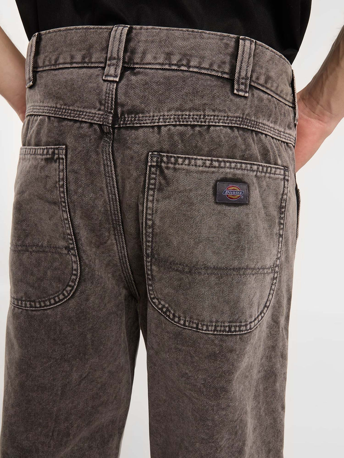 Dickies Pantaloni in tela dritti Houck Grigio