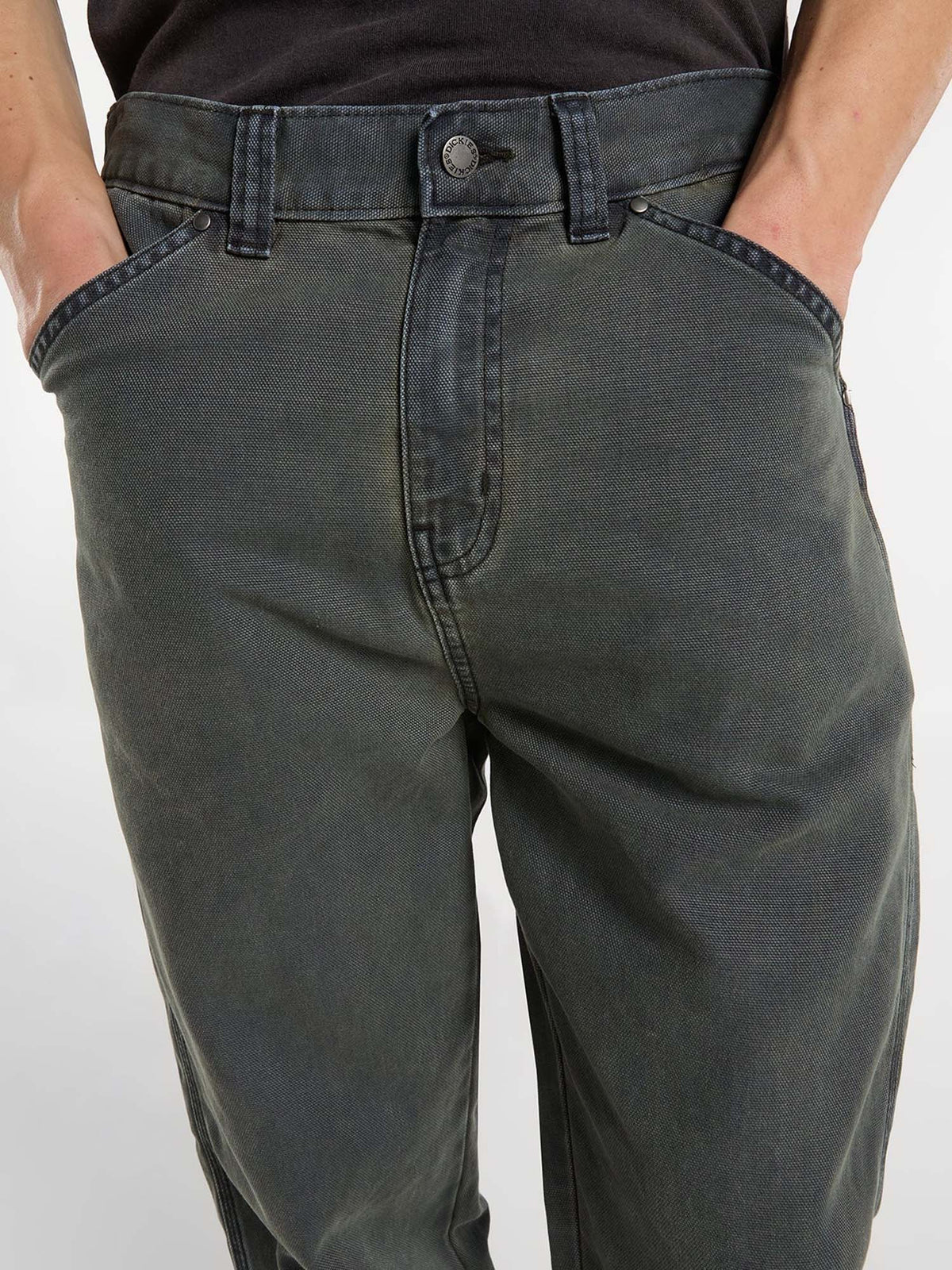 Dickies Pantaloni in tela dritti Houck Verde