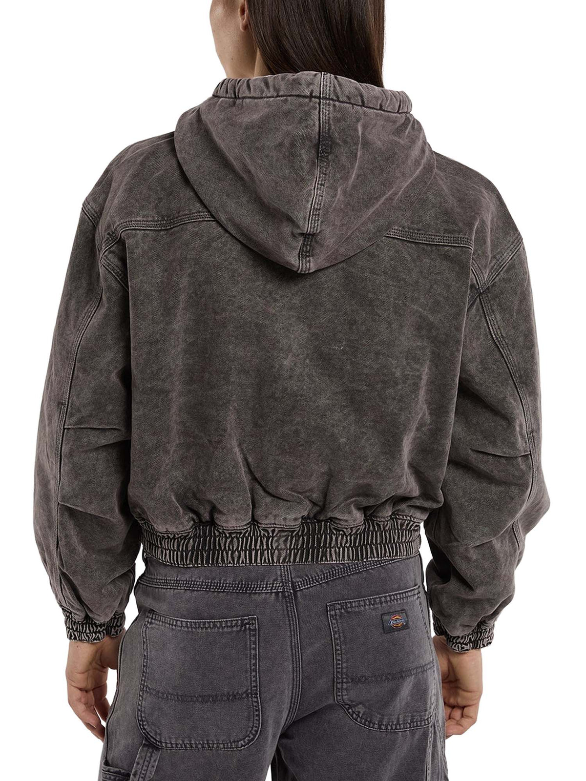 Dickies Giacca in tela con cappuccio Peoria da donna Grigio