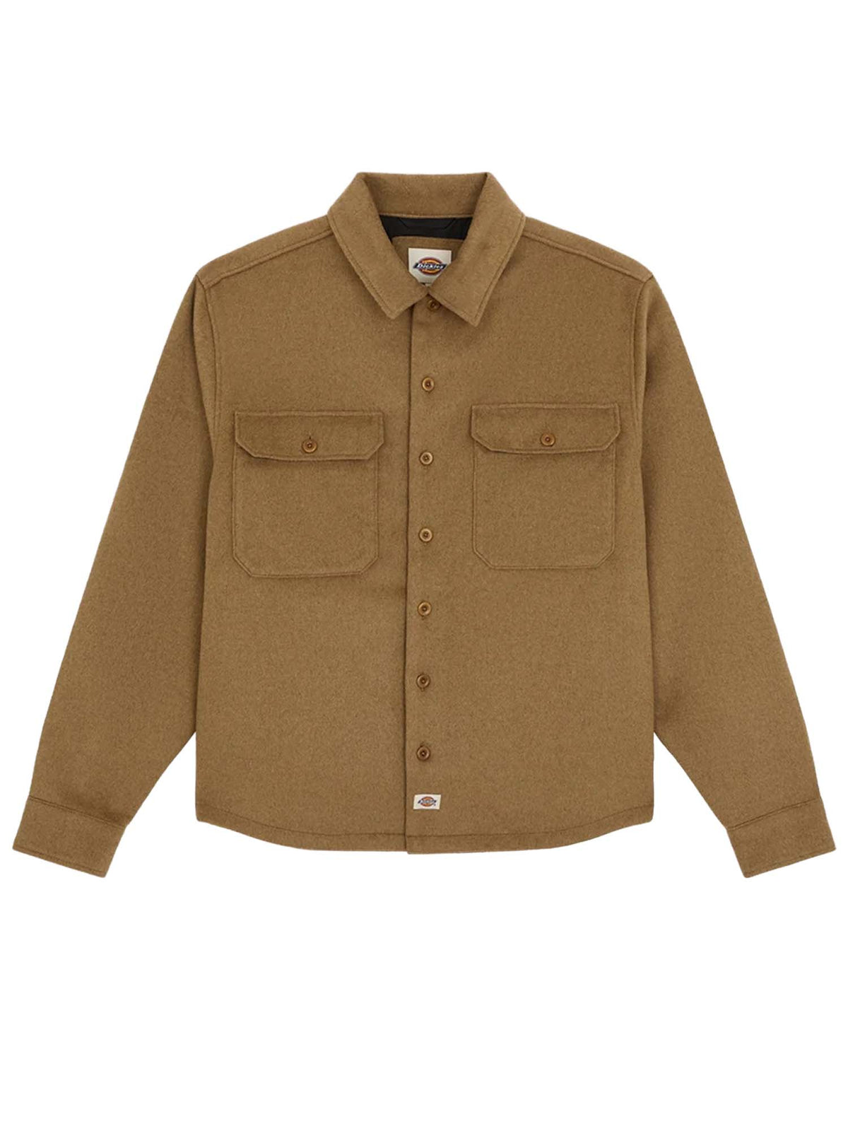 Dickies Shacket in lana Torovada Marrone