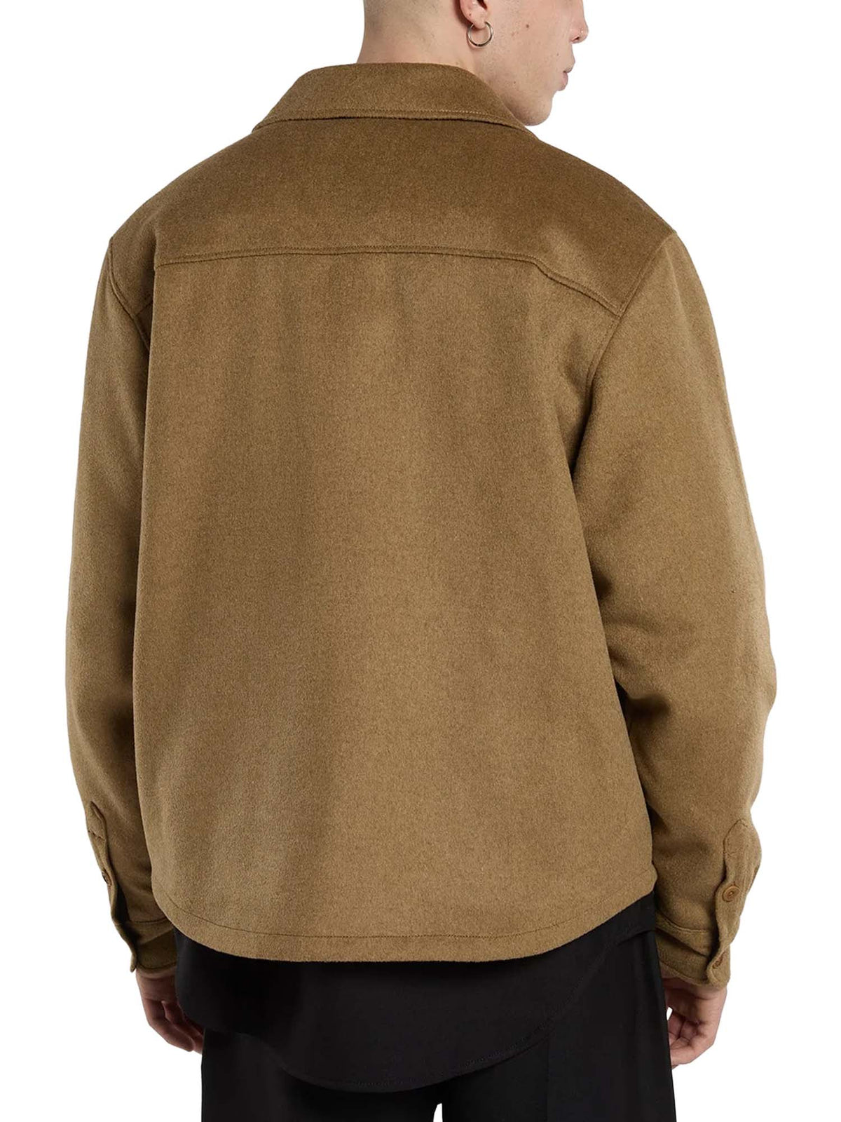 Dickies Shacket in lana Torovada Marrone