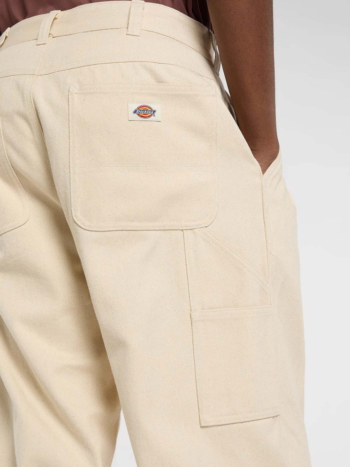 Dickies Pantaloni carpenter cavalry twill regular McNary Bianco