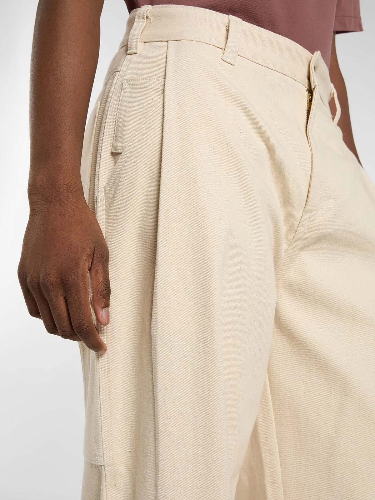 Dickies Pantaloni carpenter cavalry twill regular McNary Bianco