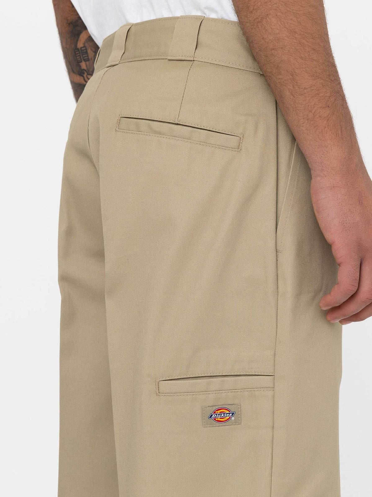 Dickies Pantaloni da lavoro double knee (unisex) Beige