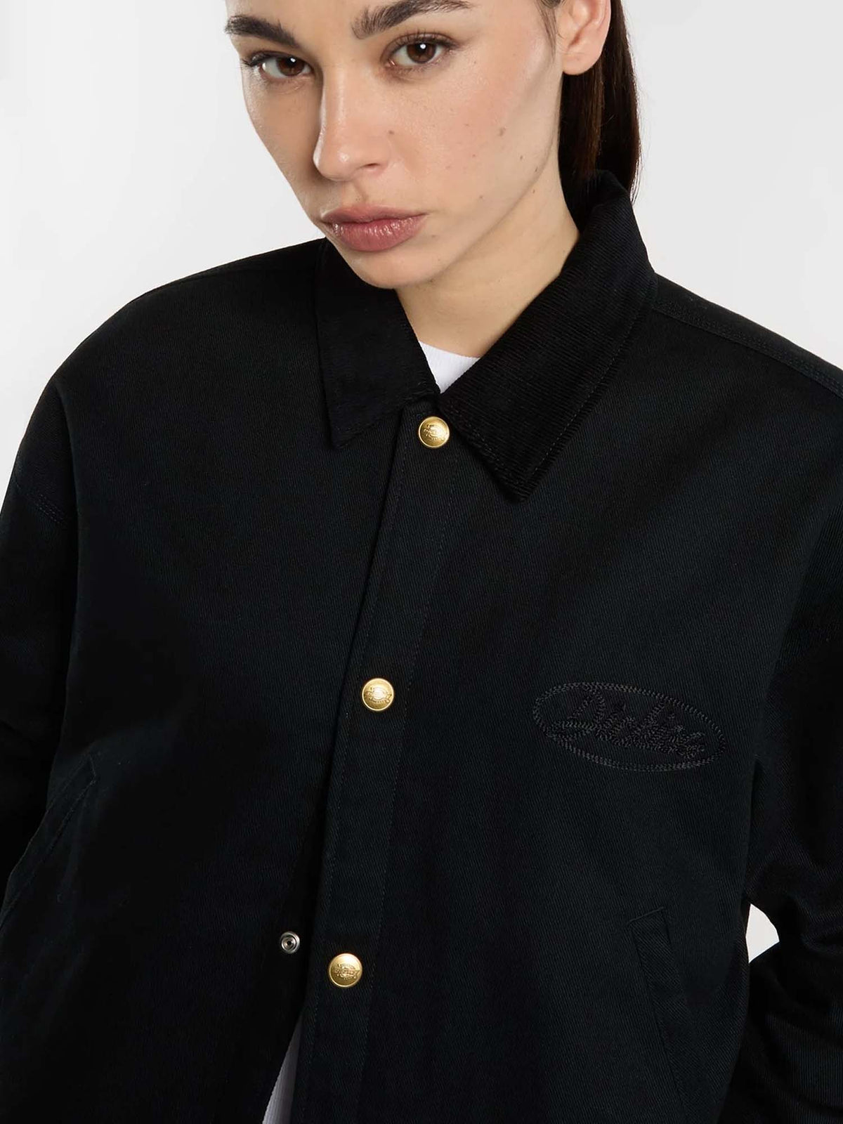 Dickies Giacca in cavalry twill Panaca Nero
