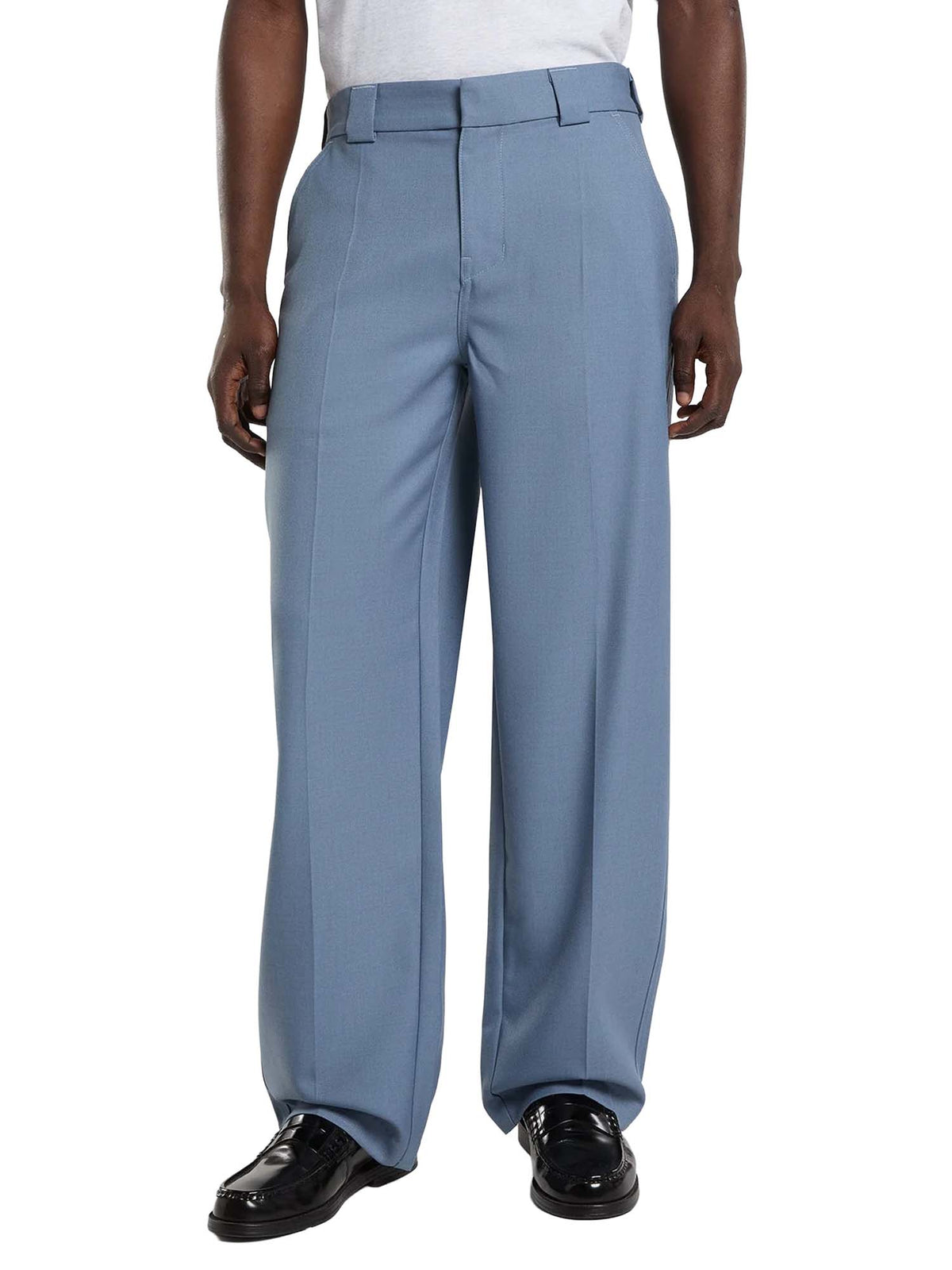 Dickies Pantaloni da lavoro loose in lana Tsaile Grigio