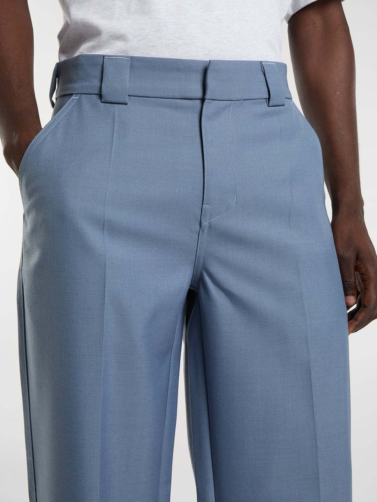 Dickies Pantaloni da lavoro loose in lana Tsaile Grigio