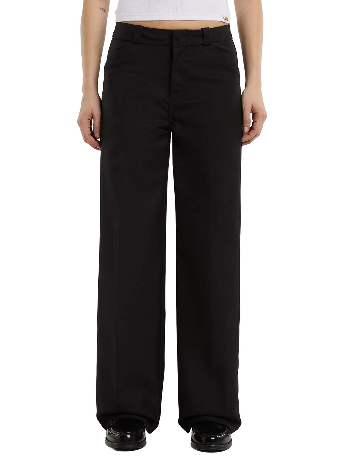 Dickies Pantaloni da lavoro baggy in lana Tsaile Nero