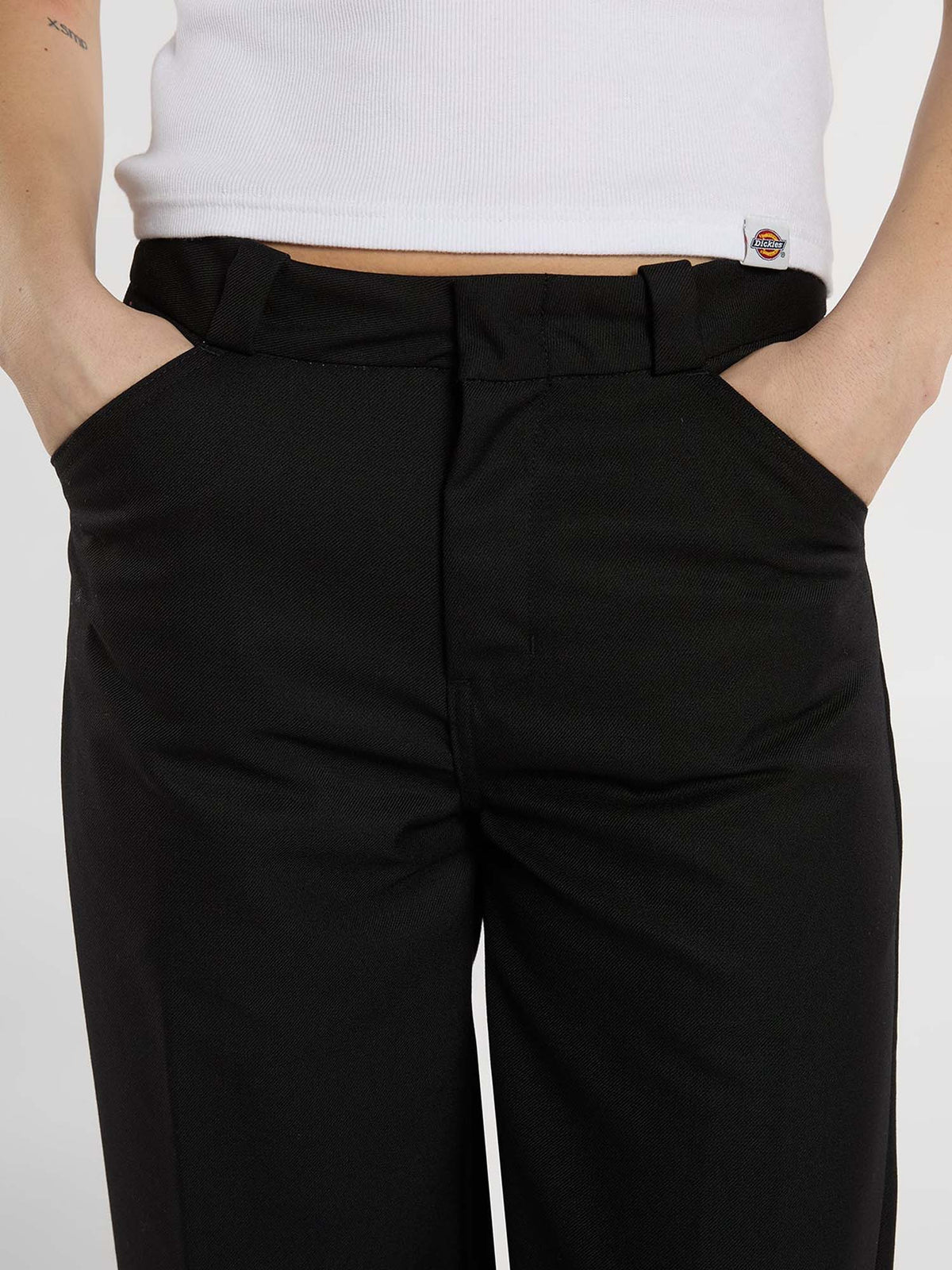 Dickies Pantaloni da lavoro baggy in lana Tsaile Nero