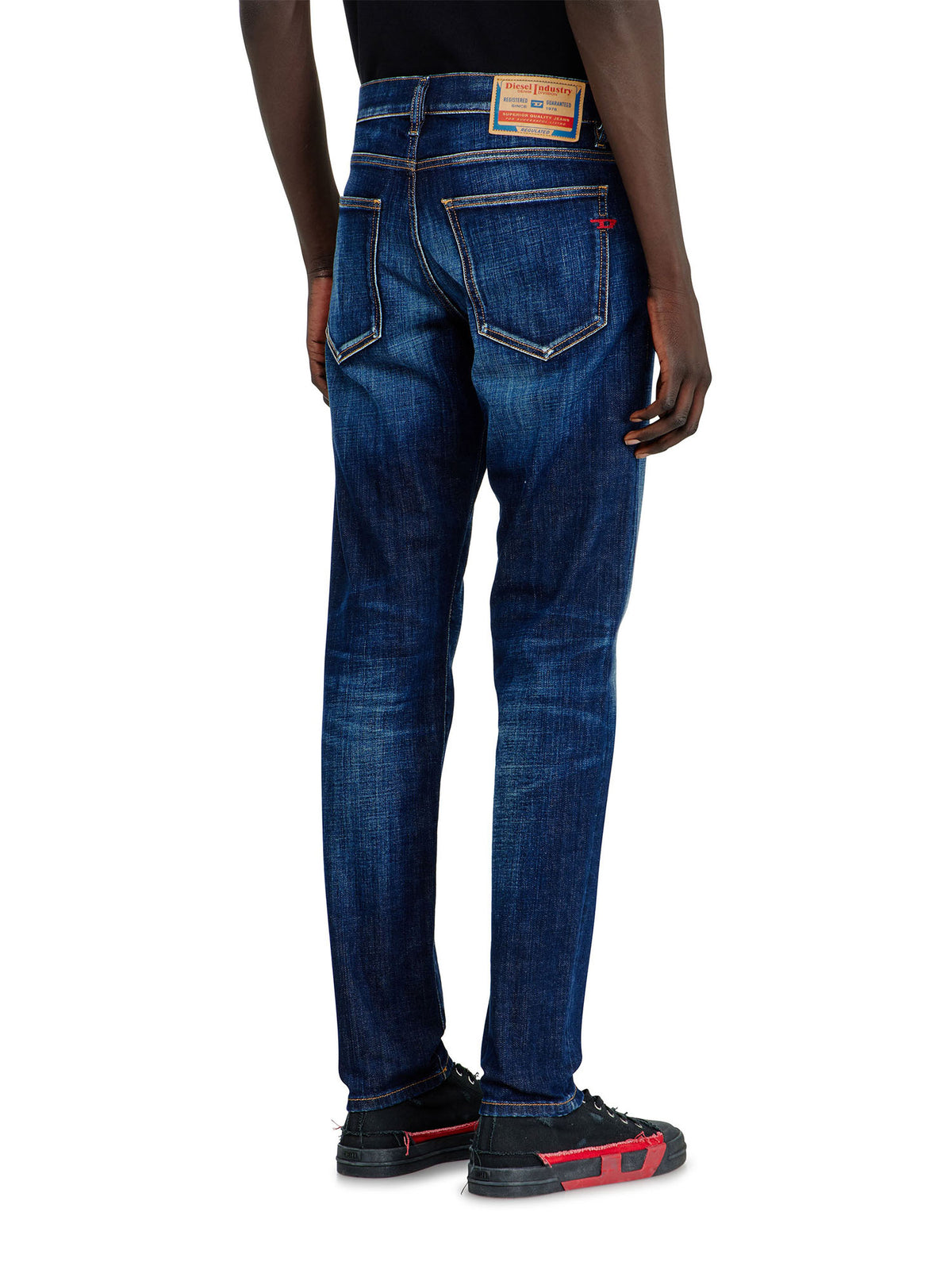 Diesel Jeans Slim Vita Media 2019 D-Strukt Blu