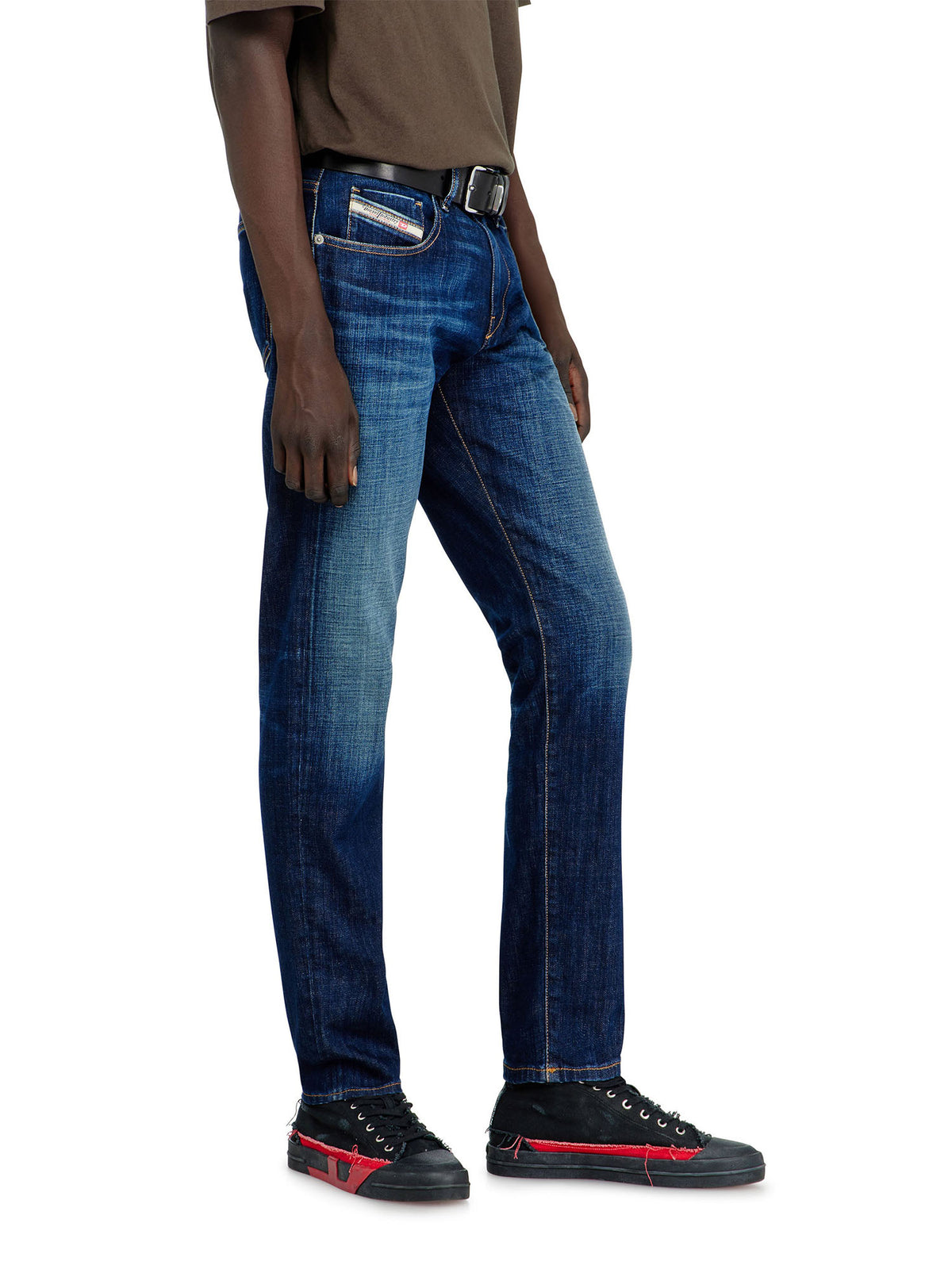 Diesel Jeans Slim Vita Media 2019 D-Strukt Blu