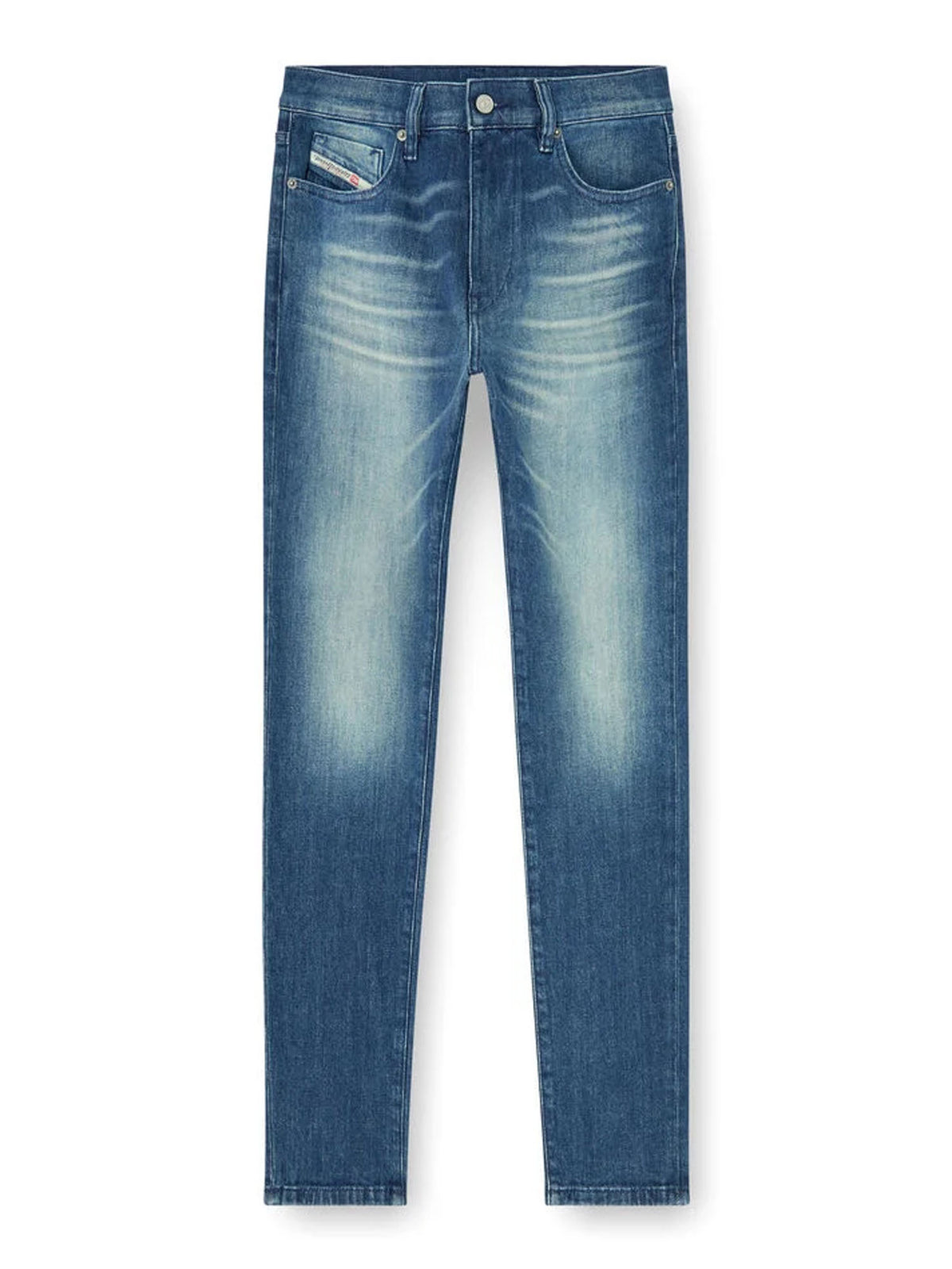 Diesel Jeans Slim Vita Media 2019 D-Strukt Blu