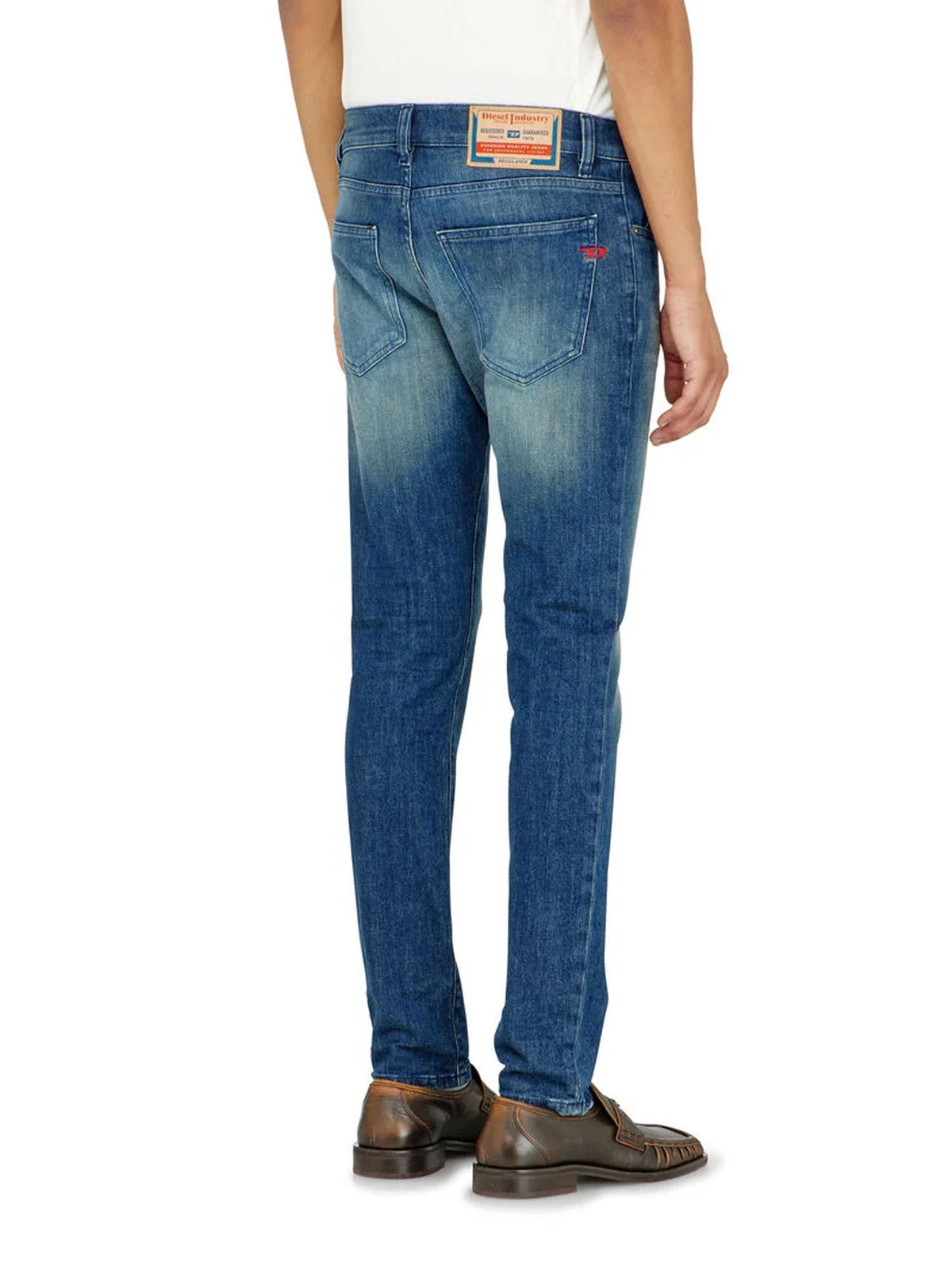 Diesel Jeans Slim Vita Media 2019 D-Strukt Blu