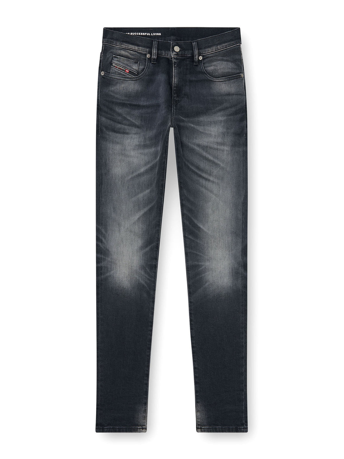 Diesel Jeans Slim Vita Media 2019 D-Strukt Nero