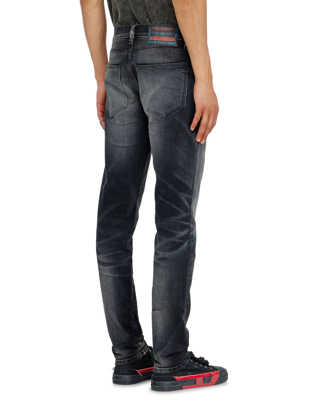 Diesel Jeans Slim Vita Media 2019 D-Strukt Nero