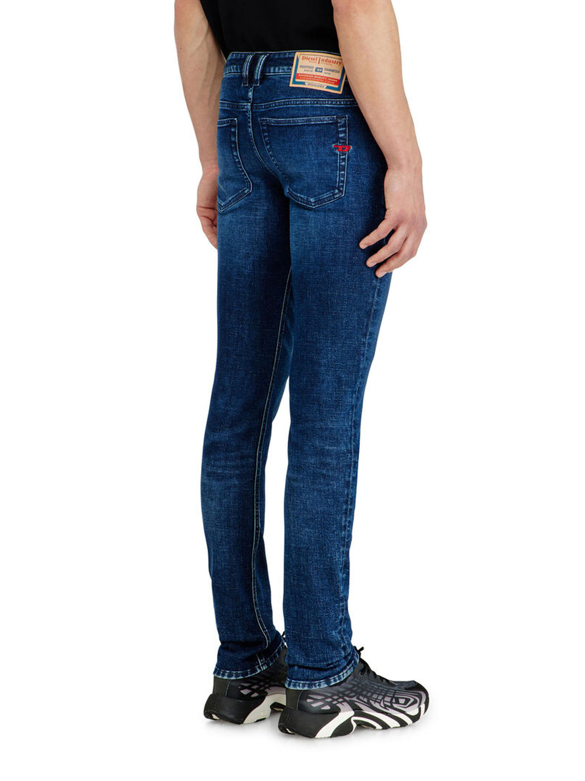 Diesel Jeans Skinny Vita Bassa 1979 Sleenker Blu