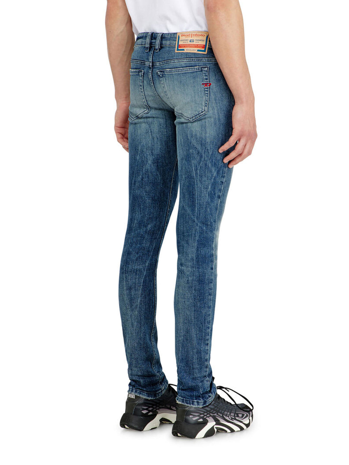 Diesel Jeans Skinny Vita Bassa 1979 Sleenker Blu