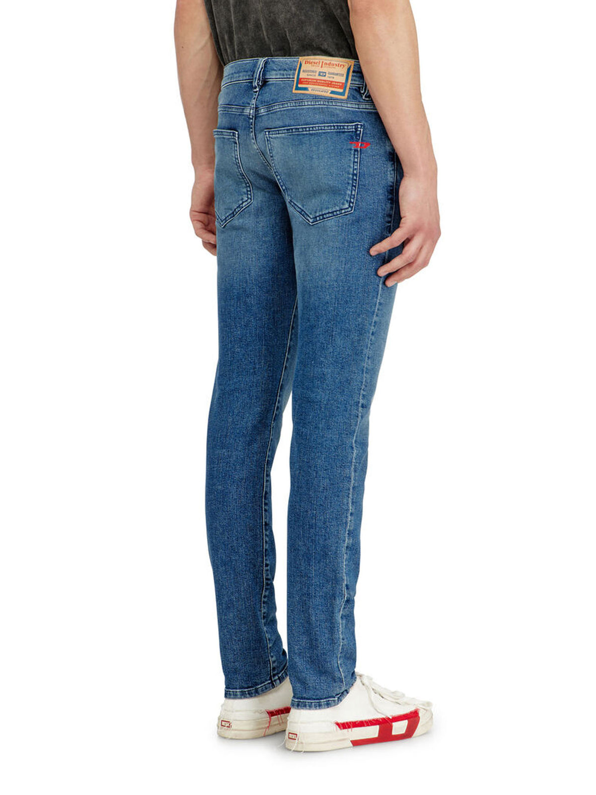 Diesel Jeans Slim Vita Media 2019 D-Strukt Blu