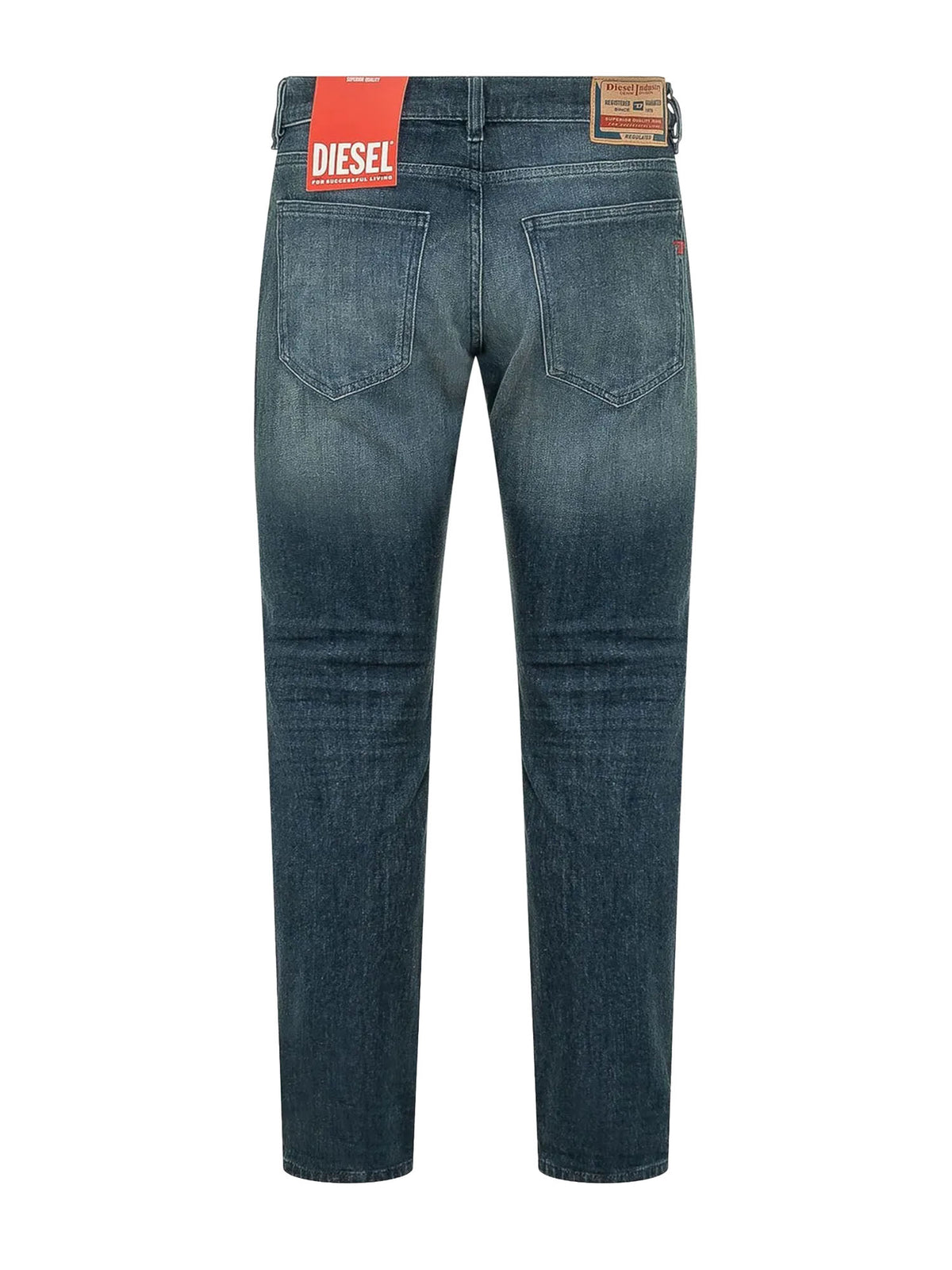 Diesel Jeans Slim Vita Media 2019 D-Strukt Blu