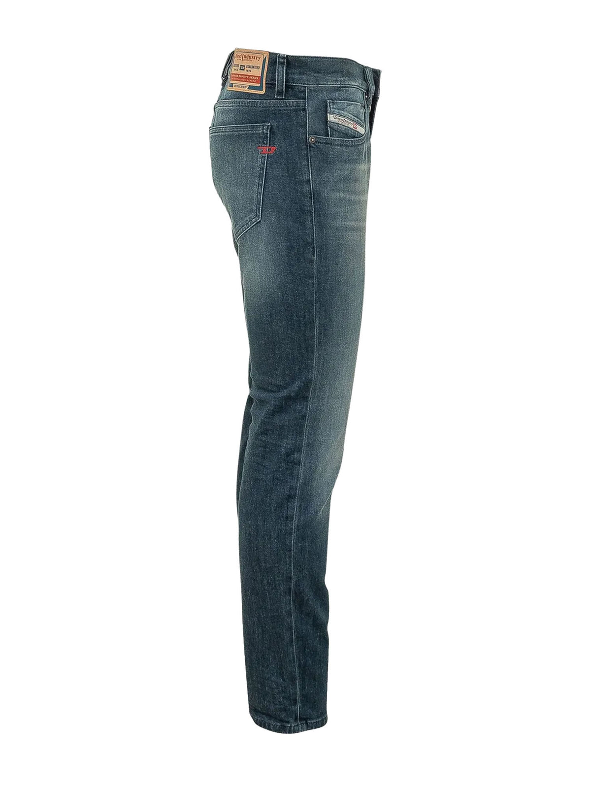 Diesel Jeans Slim Vita Media 2019 D-Strukt Blu