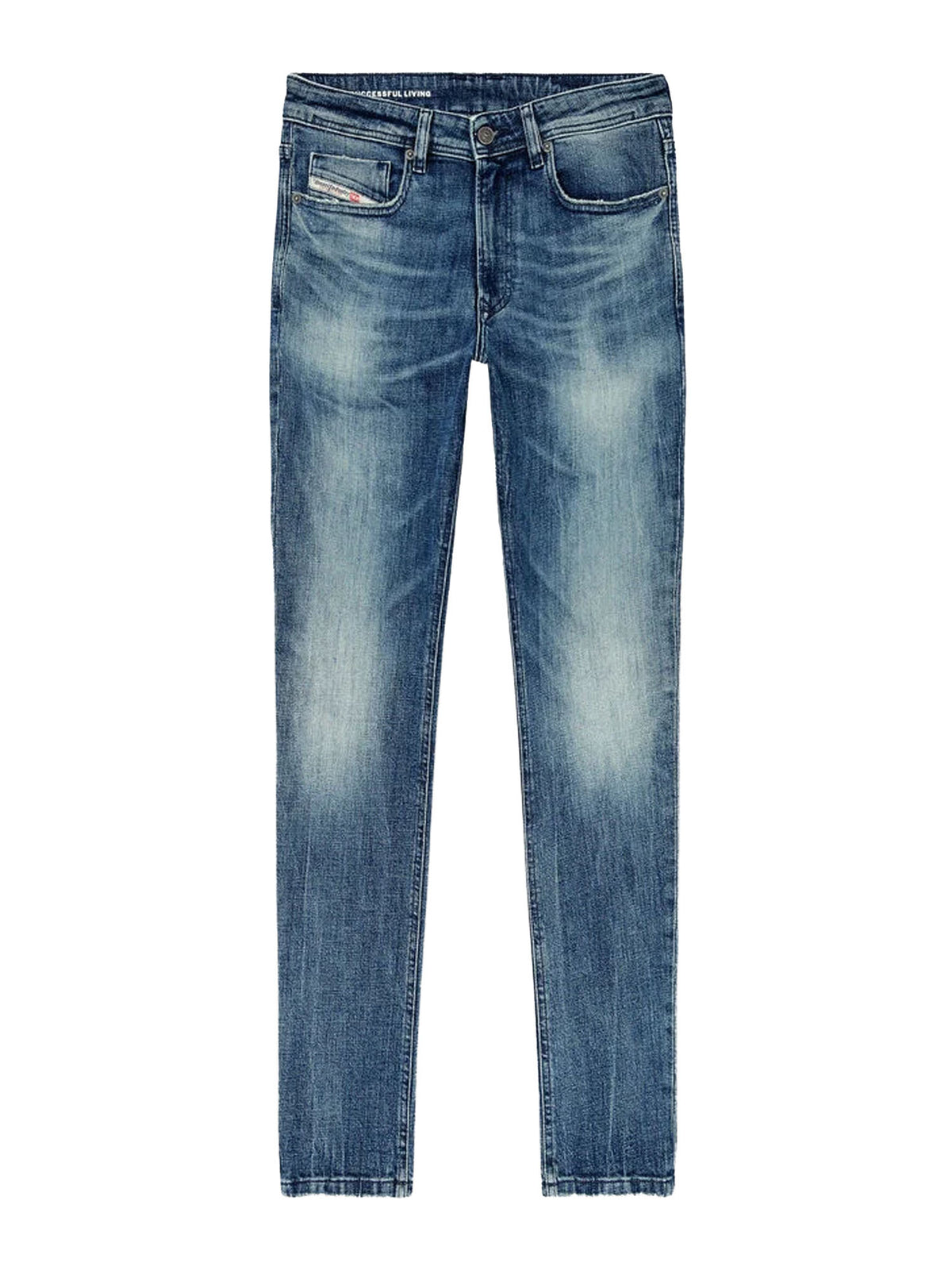 Diesel Jeans Skinny Vita Bassa 1979 Sleenker Blu