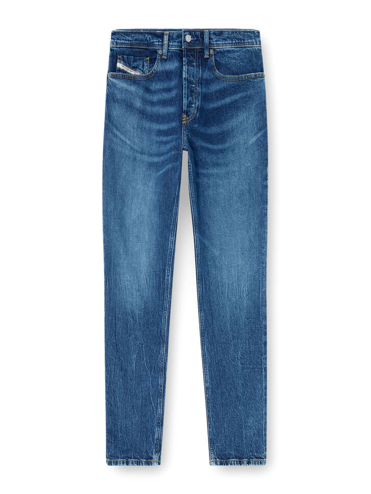 Diesel Jeans Regular Vita Media 2023 D-Finitive Blu