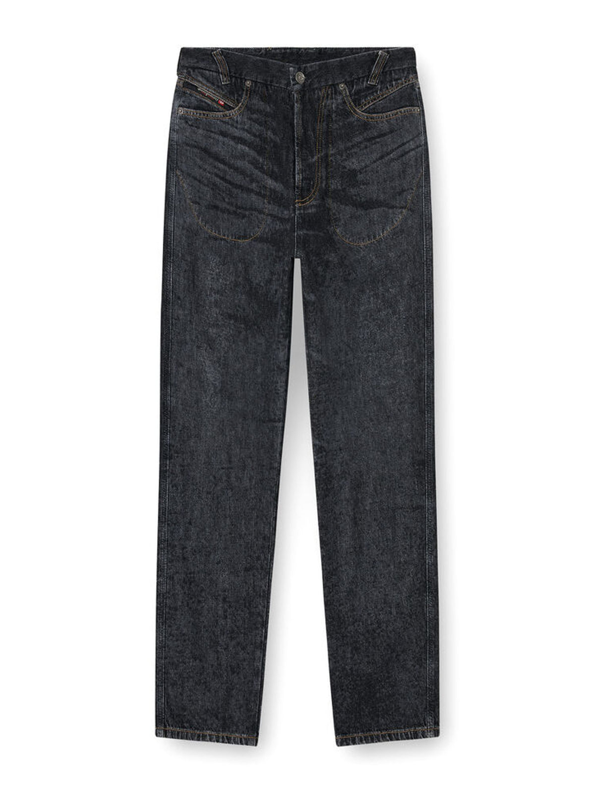 Diesel Jeans Relaxed Vita Bassa D-Marcus Nero